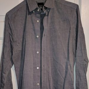 H&M Premium Cotton Men's Button Down Dress Shirt